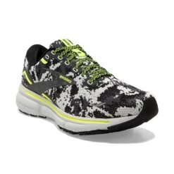 BROOKS Men's Ghost 15 Camo Running Shoe - Black/Ebony/Nightlife - Regular (D) -Sport Footwear Shop 110393 029 A Ghost 15