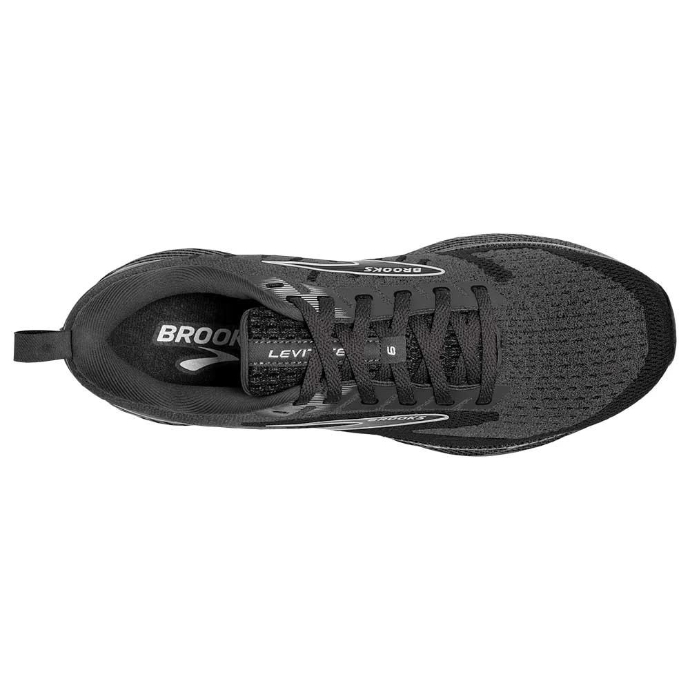 BROOKS Men's Levitate 6 Running Shoe- Blackened Pearl/Ebony/White- Regular (D) 5 BROOKS Men's Levitate 6 Running Shoe- Blackened Pearl/Ebony/White- Regular (D) - Image 3