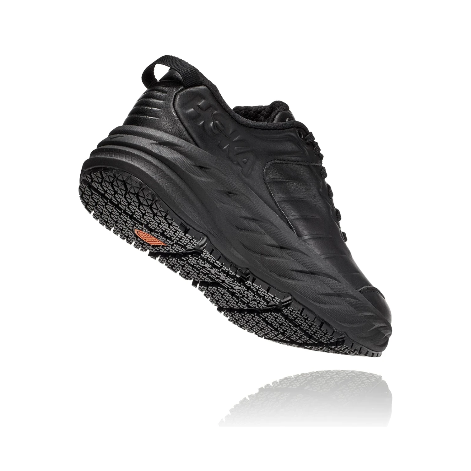 Hoka Women's Bondi SR Running Shoe - Black/Black - Regular (B) 5 Hoka Women's Bondi SR Running Shoe - Black/Black - Regular (B) - Image 3