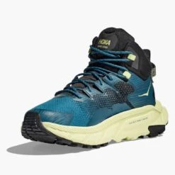 Hoka Men's Trail Code GTX Hiking Boot- Blue Graphite/Blue Coral -Sport Footwear Shop 1123165 BGBCR 3