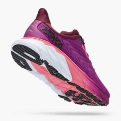 Hoka Women's Arahi 6 Running Shoe - Grape Wine/Beautyberry- Regular (B) -Sport Footwear Shop 1123195 GWBY 3