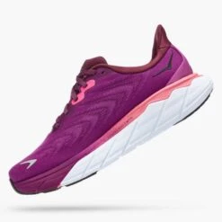 Hoka Women's Arahi 6 Running Shoe - Grape Wine/Beautyberry- Regular (B) -Sport Footwear Shop 1123195 GWBY 4