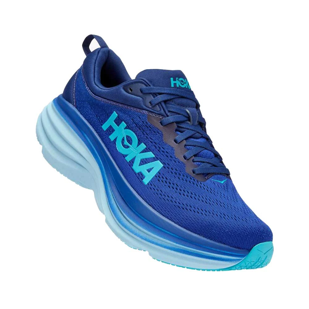 Hoka Men's Bondi 8 Running Shoe - Bellwether Blue/Bluing - Regular (D) 5 Hoka Men's Bondi 8 Running Shoe - Bellwether Blue/Bluing - Regular (D) - Image 3