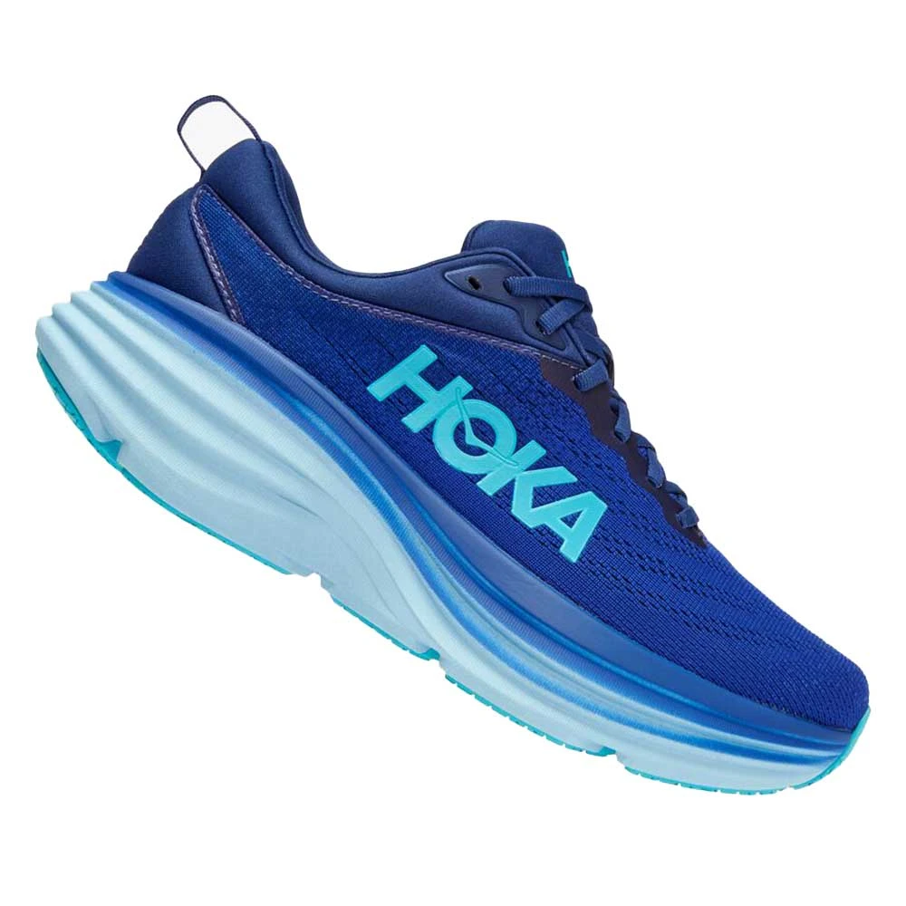 Hoka Men's Bondi 8 Running Shoe - Bellwether Blue/Bluing - Regular (D) 4 Hoka Men's Bondi 8 Running Shoe - Bellwether Blue/Bluing - Regular (D) - Image 2