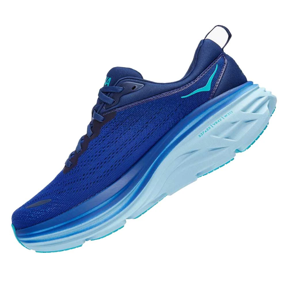 Hoka Men's Bondi 8 Running Shoe - Bellwether Blue/Bluing - Regular (D) 7 Hoka Men's Bondi 8 Running Shoe - Bellwether Blue/Bluing - Regular (D) - Image 5