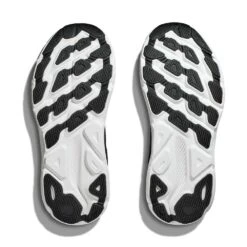 Hoka Men's Clifton 9 Running Shoe - Black/White -Sport Footwear Shop 1127895 BWHT 7