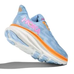 Hoka Women's Clifton 9 Running Shoe - Airy Blue/Ice Water - Wide (D) -Sport Footwear Shop 1127896 ABIW 4