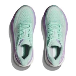 Hoka Women's Clifton 9 Running Shoe - Sunlit Ocean/Lilac Mist - Regular (B) -Sport Footwear Shop 1127896 SOLM 2
