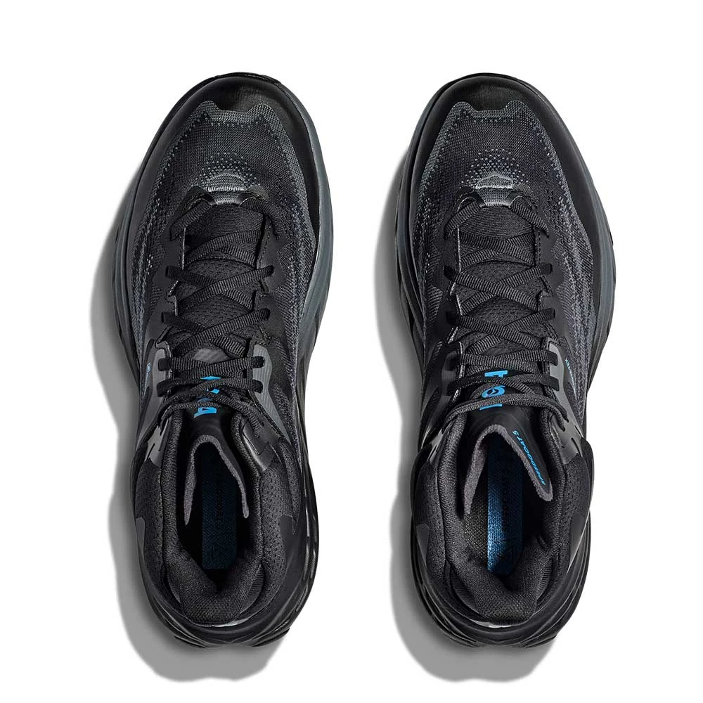 Hoka Men's Speedgoat 5 Mid GTX Running Shoe - Black/Black 9 Hoka Men's Speedgoat 5 Mid GTX Running Shoe - Black/Black - Image 7