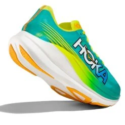 Hoka Unisex Rocket X 2 Running Shoe - Ceramic/Evening Primrose - Regular (D) -Sport Footwear Shop 1127927 CEPR 4