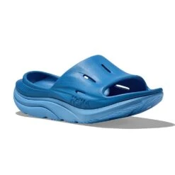Hoka Unisex Ora Recovery Slide 3 - Coastal Sky/All Aboard -Sport Footwear Shop 1135061 CSAA 6