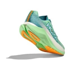 Hoka Men's Mach X Running Shoe - Ocean Mist/Lime Glow - Regular (D) -Sport Footwear Shop 1141450 OMLG 4