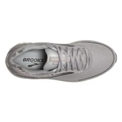 BROOKS Women's Addiction Walker Suede - Alloy/Oyster/Peach- Wide (D) -Sport Footwear Shop 120308 007 o addiction walker suede womens supportive shoe