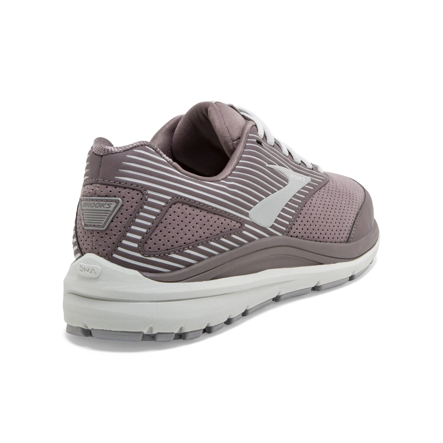 BROOKS Women's Addiction Walker Suede Walking Shoe - Shark/Alloy/Oyster - Wide (D) 6 BROOKS Women's Addiction Walker Suede Walking Shoe - Shark/Alloy/Oyster - Wide (D) - Image 4