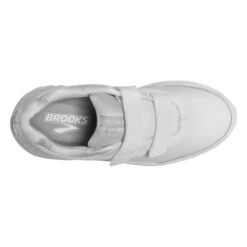 BROOKS Women's Addiction Walker VStrap 2 Walking Shoe - White/White- Regular (B) -Sport Footwear Shop 120309 142 O Addiction Walker V Strap 2