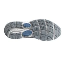 BROOKS Women's Dyad 11 Running Shoe - Grey/White/Blue - Extra Wide (2E) -Sport Footwear Shop 120312 065 S Dyad 11