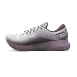 BROOKS Women's Glycerin 20 Running Shoe- White/Orchid/Lavender - Regular (B) -Sport Footwear Shop 120369 168 M Glycerin 20