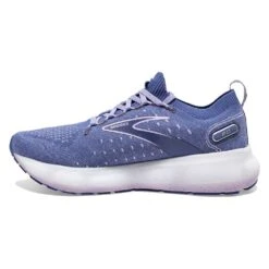 BROOKS Women's Glycerin StealthFit 20 Running Shoe - Blue/Pastel Lilac/White - Regular (B) -Sport Footwear Shop 120372 402 M Glycerin StealthFit 20