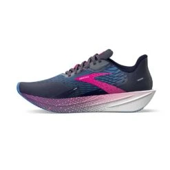 BROOKS Women's Hyperion Max Running Shoe - Peacoat/Marina Blue/Pink Glo - Regular (B) -Sport Footwear Shop 120377 441 M Hyperion Max