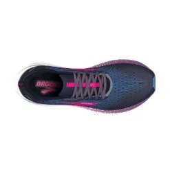 BROOKS Women's Hyperion Max Running Shoe - Peacoat/Marina Blue/Pink Glo - Regular (B) -Sport Footwear Shop 120377 441 O Hyperion Max