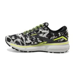 BROOKS Women's Ghost 15 Camo Running Shoe - Black/Ebony/Nightlife - Regular (B) -Sport Footwear Shop 120380 029 M Ghost 15
