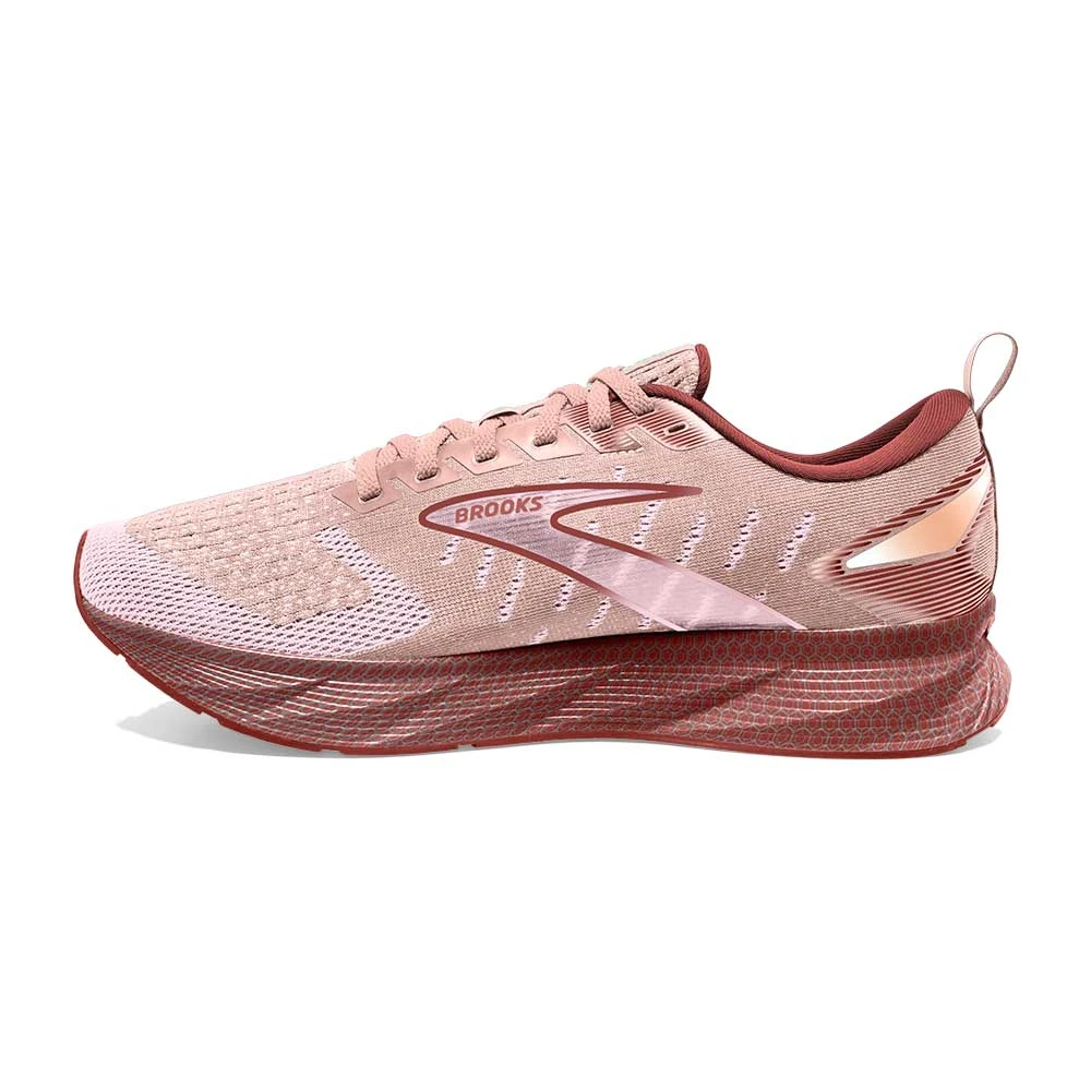BROOKS Women's Levitate 6 Running Shoe - Peach Whip/Pink- Regular (B) 5 BROOKS Women's Levitate 6 Running Shoe - Peach Whip/Pink- Regular (B) - Image 3