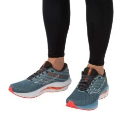 Mizuno Men's Wave Inspire 19 Running Shoe- Provincial Blue/White- Regular (D) -Sport Footwear Shop 1280 I4DmyIZKWa873ocD