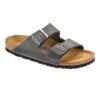 Birkenstock Arizona Soft Footbed Iron Oiled Leather Sandal- Regular/Wide -Sport Footwear Shop 1c51fa13a9d5008b60fa022fcdf4d408