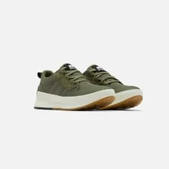 Sorel Women's Out N About III Low Sneaker Waterproof - Stone Green- Regular (B) -Sport Footwear Shop 2019631 397 f2