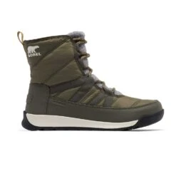 Sorel Women's Whitney II Short Lace WP Boot - Stone Green - Regular (B)
