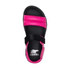 Sorel Women's Viibe Sandal - Fuchsia Fizz/Black- Regular (B) -Sport Footwear Shop 2030511 650 u