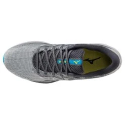 Mizuno Men's Wave Rider 27 Running Shoe - Pearl Blue/White - Regular (D) -Sport Footwear Shop 411415 5F00 04