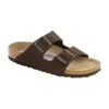 Birkenstock Arizona Soft Footbed Habana Dark Brown Oiled Leather Sandal- Regular/Wide -Sport Footwear Shop 452761