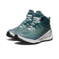 Keen Women's Zionic Mid Waterproof Hiking Boot - Dark Forest/Sea Moss- Regular (B) -Sport Footwear Shop 4b1262220d8d20acf9a5a104dae70e5ae51b9e68