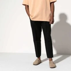 Birkenstock Boston Soft Footbed - Taupe - Medium/Narrow -Sport Footwear Shop 560771 f look m