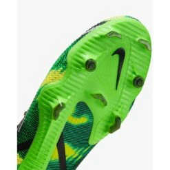 Nike Unisex Phantom GT2 Pro SW FG Soccer Shoe - Black/MTLC Platinum Green-Regular (D) -Sport Footwear Shop 68efe4e9 0934 4f13 b2f2 23d33966423b