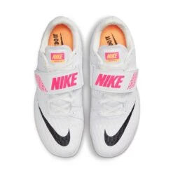 Unisex Nike Air Zoom High Jump Elite Spike - White/Black/Laser Pink - Regular (D) -Sport Footwear Shop 806561 102 PHCTH001