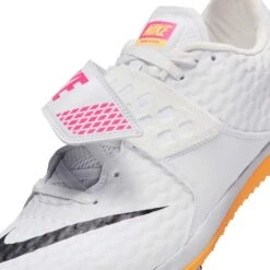 Unisex Nike Air Zoom High Jump Elite Spike - White/Black/Laser Pink - Regular (D) -Sport Footwear Shop 806561 102 PHSYD005