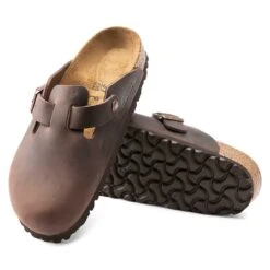 Birkenstock Boston Oiled Leather - Habana -Sport Footwear Shop 860133 sole
