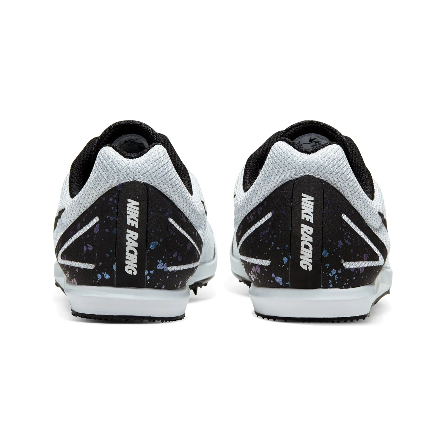 Nike Unisex Zoom Rival D 10 Track Spike - Pure Platinum/Black/Indigo Fog-Regular (D) 7 Nike Unisex Zoom Rival D 10 Track Spike - Pure Platinum/Black/Indigo Fog-Regular (D) - Image 5