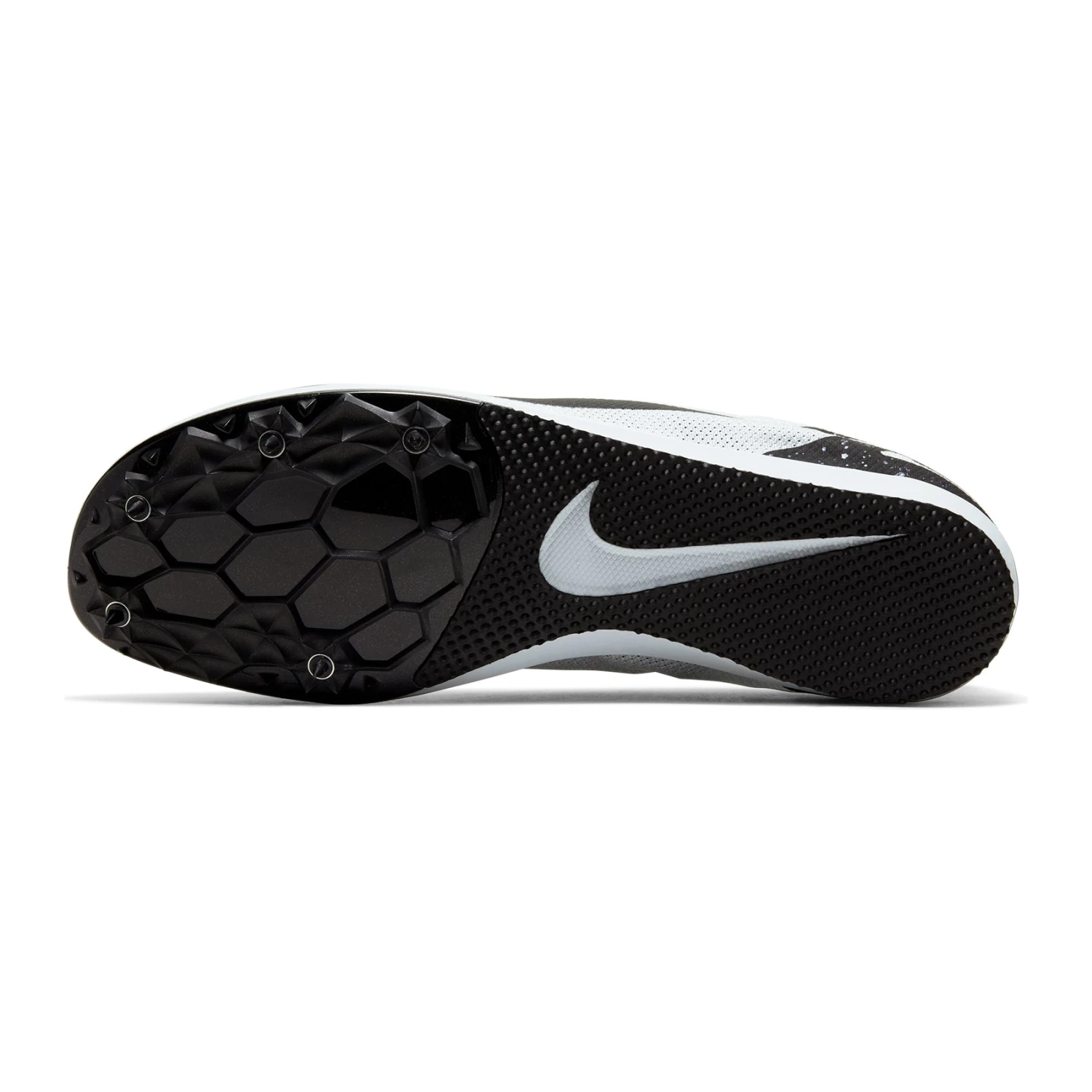 Nike Unisex Zoom Rival D 10 Track Spike - Pure Platinum/Black/Indigo Fog-Regular (D) 9 Nike Unisex Zoom Rival D 10 Track Spike - Pure Platinum/Black/Indigo Fog-Regular (D) - Image 7