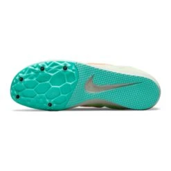 Nike Unisex Zoom Rival D Track Spike - Barely Volt/Hyper Orange/Dynamic Turq - Regular (D) -Sport Footwear Shop 907566 700 PHSUH000 1500 1