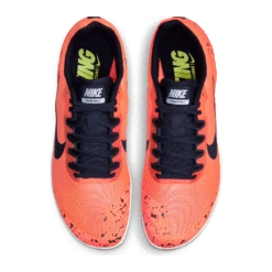 Nike Unisex Zoom Rival D 10 Track Spike - Bright Mango/Blackened Blue/Purple Pulse-Regular (D) -Sport Footwear Shop 907566 800 PHCTH001 2000