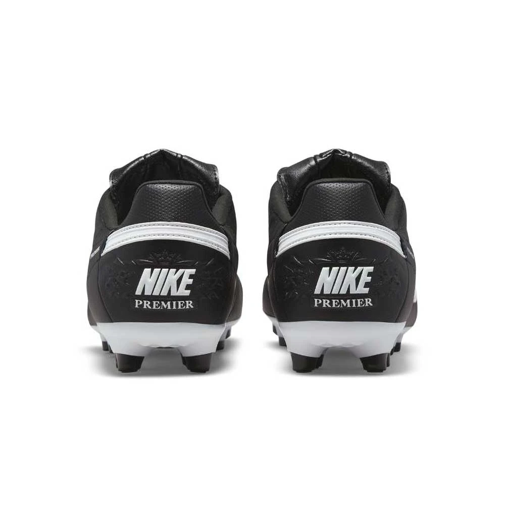 Nike Unisex Premier III FG Soccer Shoe- Black/White 7 Nike Unisex Premier III FG Soccer Shoe- Black/White - Image 5