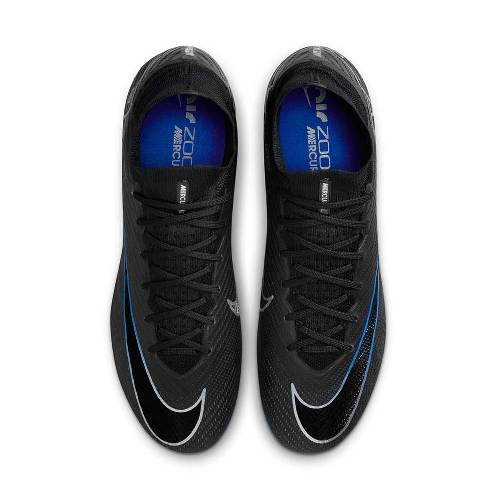 Nike Zoom Mercurial Superfly 9 Elite FG Soccer Cleat - Black/Chrome-Hyper Royal- Regular (D) 6 Nike Zoom Mercurial Superfly 9 Elite FG Soccer Cleat - Black/Chrome-Hyper Royal- Regular (D) - Image 4