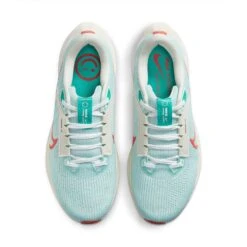 Women's Nike Air Zoom Pegasus 40 Running Shoe - Jade Ice/Picante Red-White-Sea Glass- Regular (B) -Sport Footwear Shop AURORA DV3854 300 PHCTH001 2000