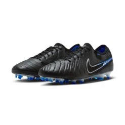 Nike Tiempo Legend 10 Elite FG Soccer Cleat - Black/Chrome-Hyper Blue- Regular (D) 12 Nike Tiempo Legend 10 Elite FG Soccer Cleat - Black/Chrome-Hyper Blue- Regular (D) -Sport Footwear Shop AURORA DV4328 040 PHCFH001 2000