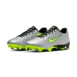 Unisex Nike Zoom Mercurial Vapor 15 Academy XXV MG Soccer Cleats - Metallic Silver/Volt - Regular (D) -Sport Footwear Shop AURORA FB8399 060 PHCFH001 2000