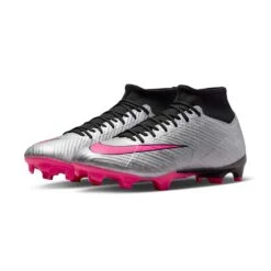 Unisex Nike Zoom Mercurial Superfly 9 Academy XXV MG Soccer Cleats - Metallic Silver/Hyper Pink -Sport Footwear Shop AURORA FB8402 060 PHCFH001 2000