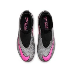 Youth Nike Jr. Zoom Mercurial Superfly 9 Pro XXV FG Soccer Cleats - Metallic Silver/Hyper Pink - Regular (D) -Sport Footwear Shop AURORA FJ2034 060 PHCTH001 2000 1